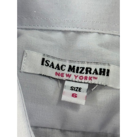 Isaac Mizrahi New York Boys Dress Shirt Vest Pants Pocket Square Set Size 6 - Picture 10 of 12